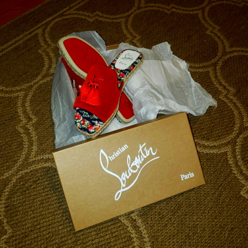 Christian Louboutin flats